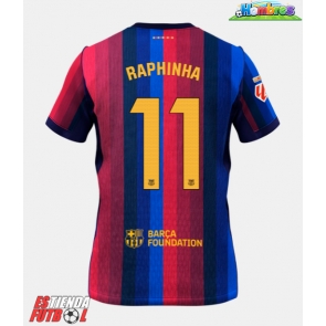 Barcelona Raphinha Belloli #11 Primera Equipación 2026-27 Manga Corta